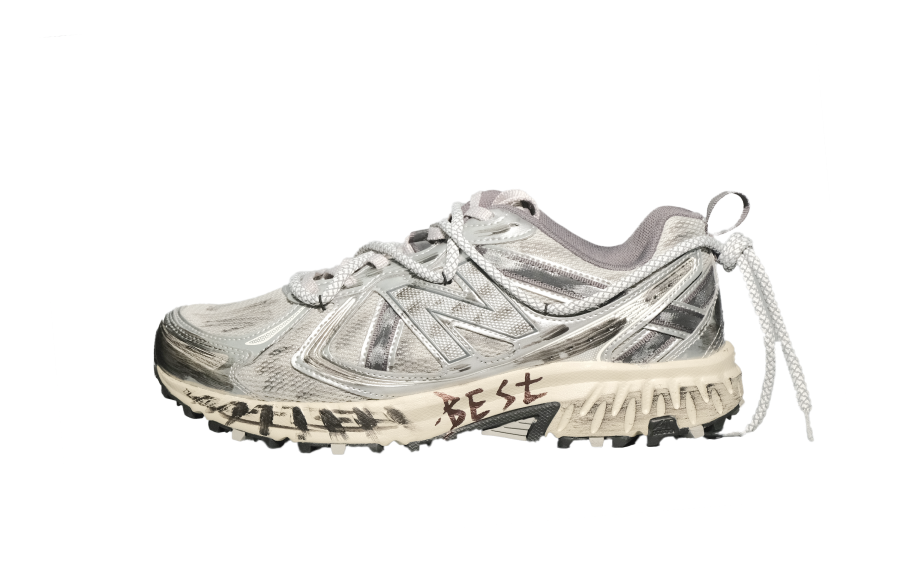 New Balance New Balance NB 410 V5 Abrasion Resistant Low top Running Shoes Unisex Silver