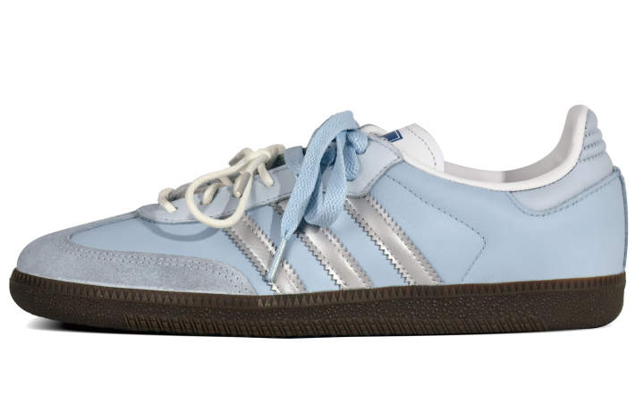 Adidas Adidas Samba Low top Skateboard Shoes Unisex Light Blue