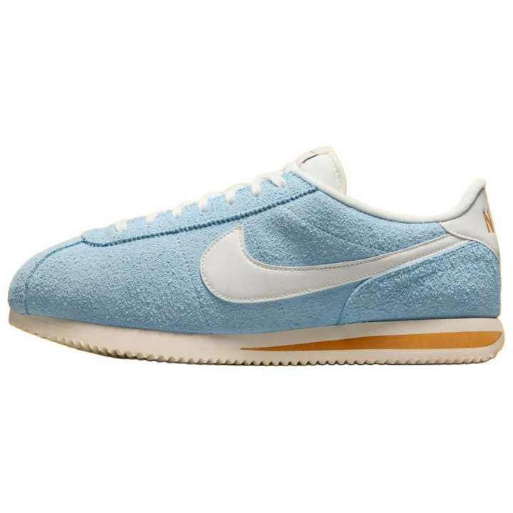 Nike Nike Cortez Slip Resistant Abrasion Resistant Slip Resistant Abrasion Resistant Low top Running Shoes Unisex Blue