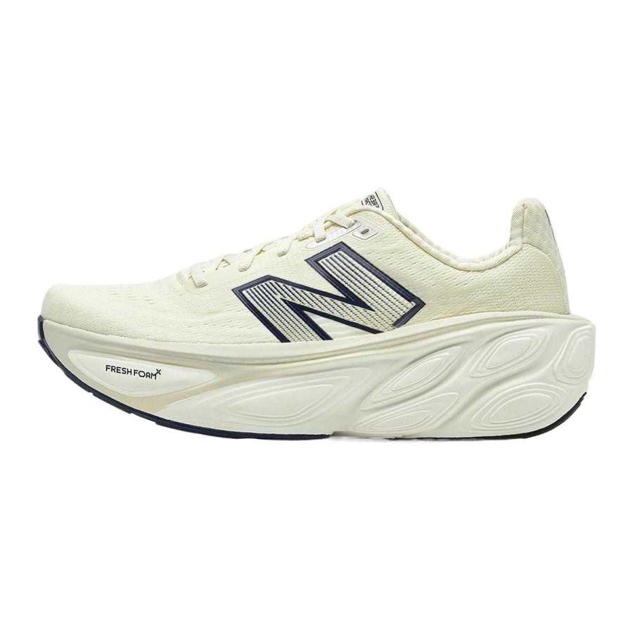 New Balance New Balance Fresh Foam X More V5 Comfortable Round Toe Abrasion Resistant Low top Running Shoes Men's Ivory