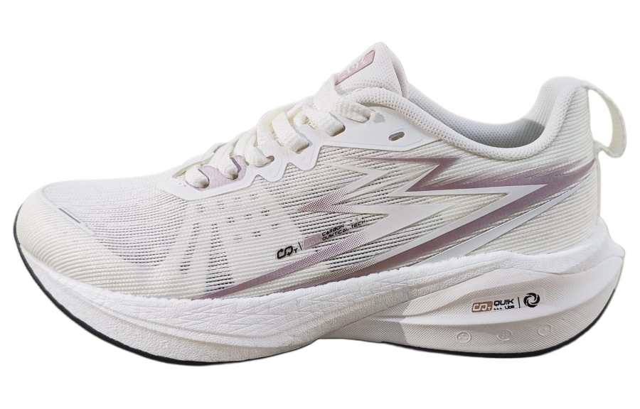 361° Cushioning Abrasion Resistant Cushioning, Wear Resistant Low top Running Shoes Women's White