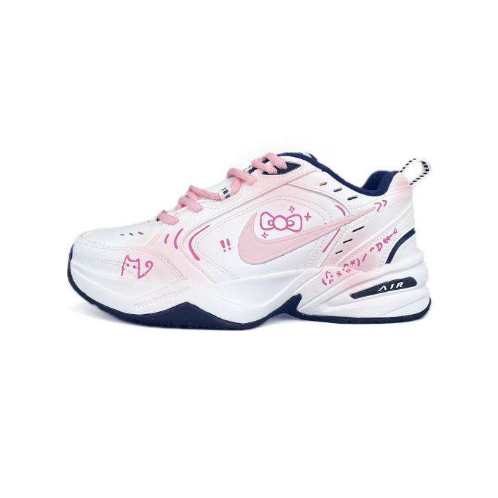Nike Nike Air Monarch 4 Slip Resistant, Abrasion Resistant, Height Increasing Low top Chunky Sneakers Unisex Pink