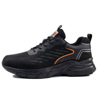 LANOUDUN Slip Resistant And Breathable Low top Outdoor Shoes Unisex Black