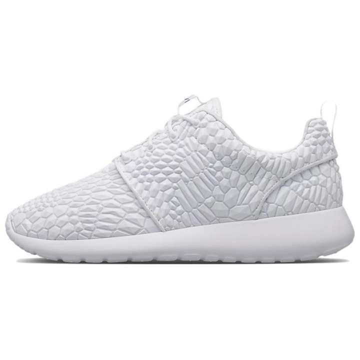 Nike Nike Comfortable And Trendy Cushioning Slip Resistant Abrasion Resistant Low top Running Shoes Men's White