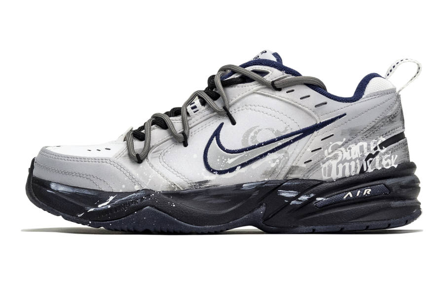 Nike Nike Air Monarch 4 Black Hole Product, Dark Shadow Trail Slip Resistant Abrasion Resistant