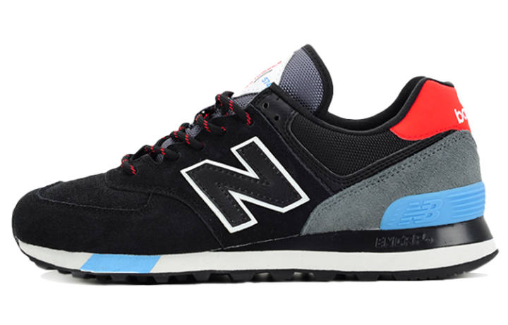 New Balance 574 New Balance 'Black Velocity Red'