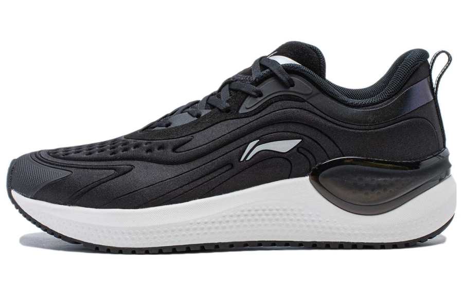 Li-Ning Li Ning Cushioning, Wear Resistant Low top Running Shoes Women's Black