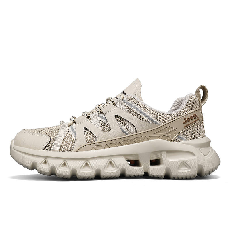 Jeep Cushioning Coverage Abrasion Resistant Slip Resistant Running Shoes Men's