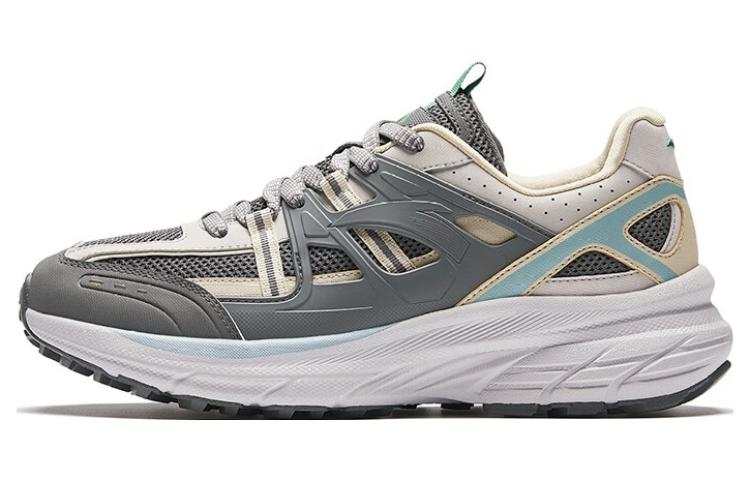Anta AT955 Comfortable Slip Resistant Abrasion Resistant Low top Running Shoes Men's Gray