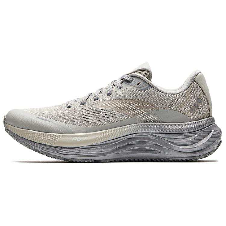 Anta Travel 2 Slip Resistant Abrasion Resistant Low top PG7 A GRIP Casual Long Distance Running Shoes Men's Gray
