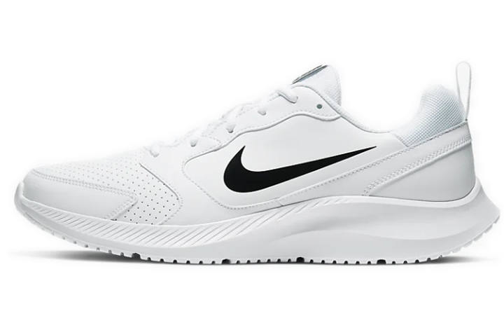 Nike Nike Todos Slip Resistant Lightweight Non slip Lightweight Low top Marathon Running Shoes Unisex White Black