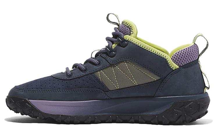Timberland Slip Resistant Abrasion Resistant Low top Outdoor Shoes Women's Blue Purple