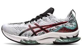 ASICS Kinsei Blast White Black Red Aqua