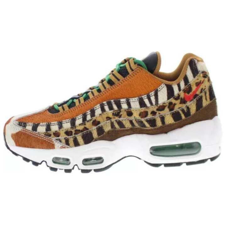 Nike Nike Air Max 95 Abrasion Resistant Abrasion Resistant Low top Running Shoes Unisex Black Yellow