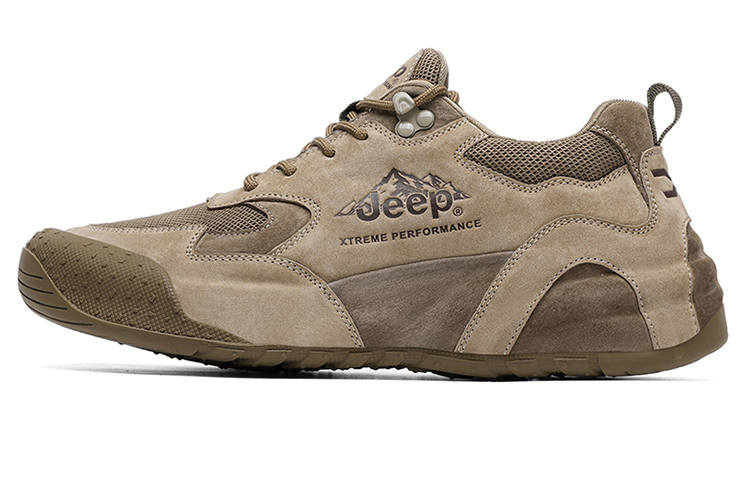Jeep Low top Outdoor Shoes Men's Khaki
