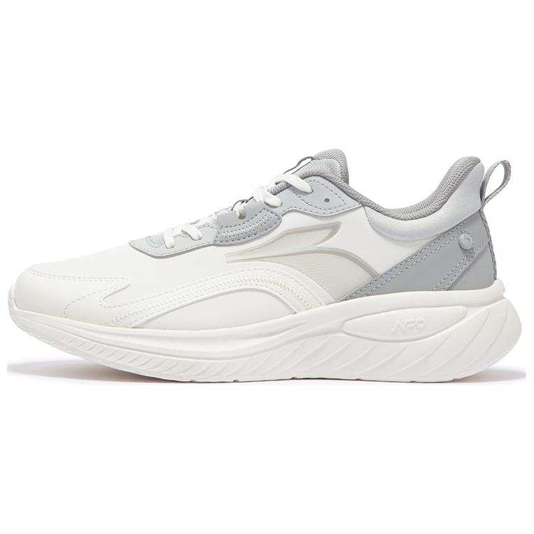 361° SoftStep 3.0 Synthetic Leather Abrasion Resistant Low top Running Shoes Men's White Gray
