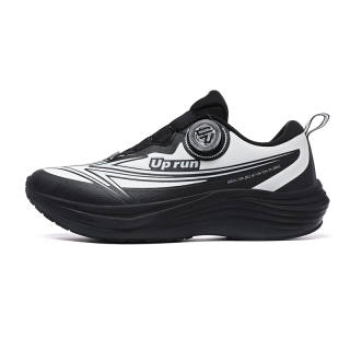 Up Run Running Shoes Men's Black White