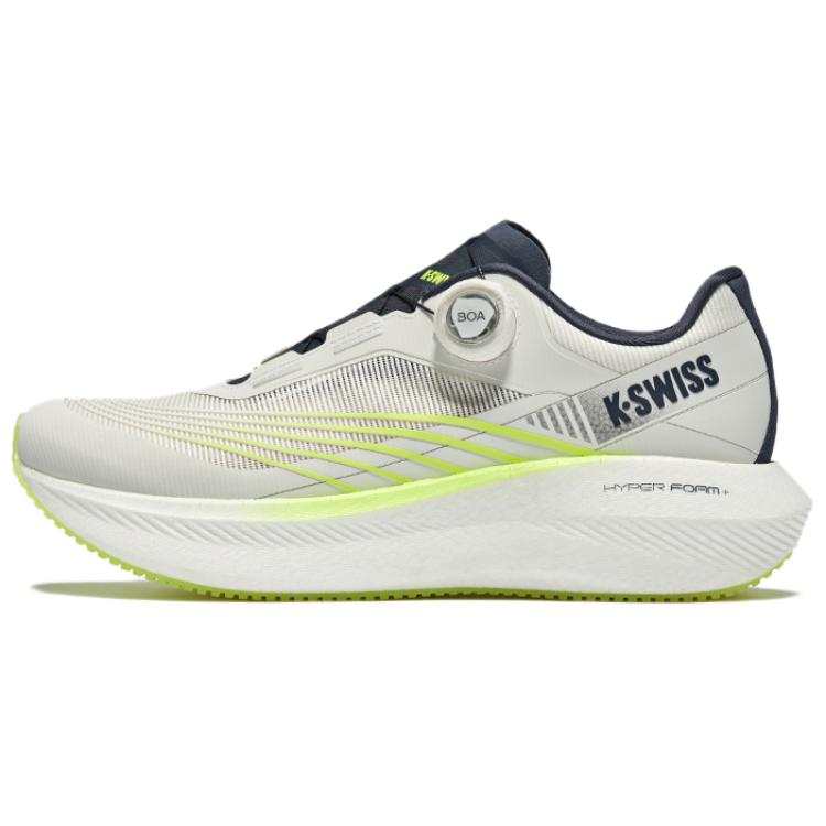 K·SWISS Fabric Low top Running Shoes Men's White Green