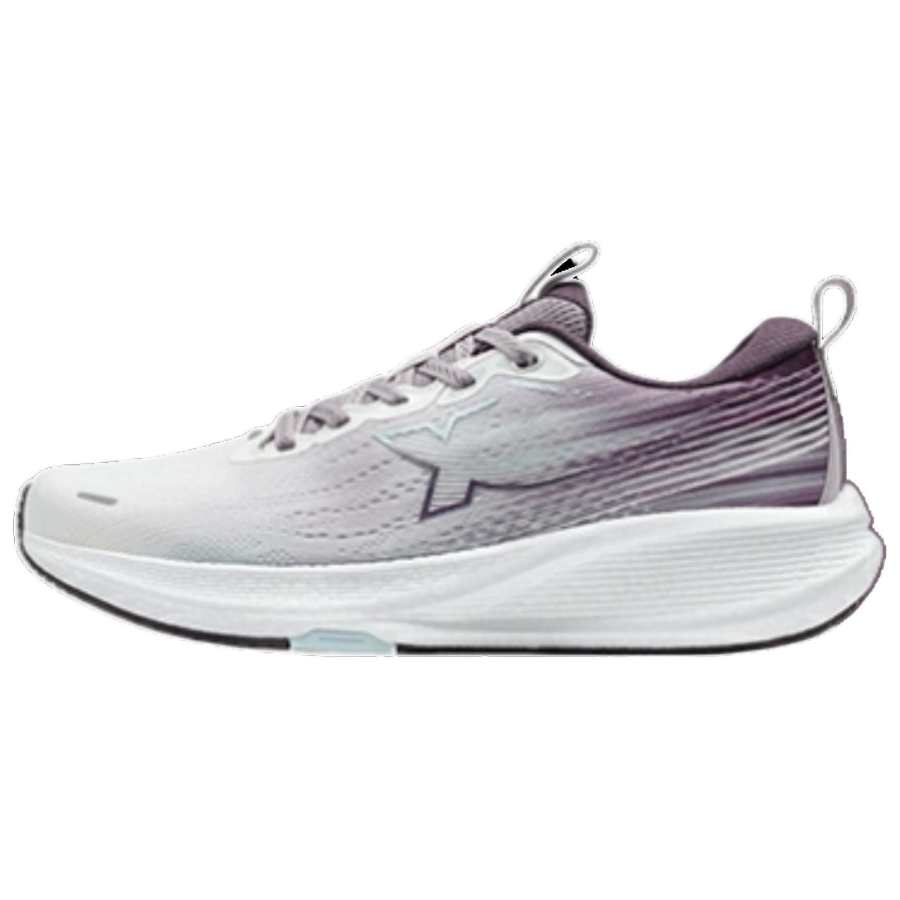 XTEP Cushioning, Wear Resistant Low top Casual Running Shoes Women's Purple White Green