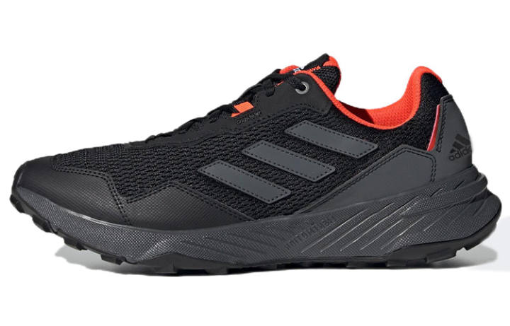 Adidas Adidas Tracefinder Trail Running Comfortable Abrasion Resistant Abrasion Resistant Low top Running Shoes Men's Black