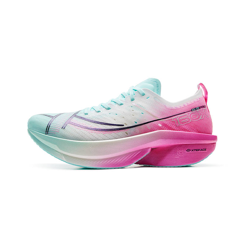 XTEP 160X 6.5PRO Slip Resistant Abrasion Resistant Low top Carbon Plate Marathon Running Shoes Women's Paper Kite