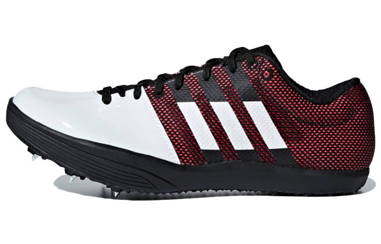 Adidas Adidas Adizero Long Jump Lace Up Textile, Synthetic Leather Cushioning Abrasion Resistant Cushioning, Wear Resistant