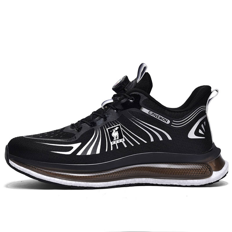 LINGHANGLUOTUO Cushioning Slip Resistant Lightweight Low top Popcorn Casual Running Shoes Unisex