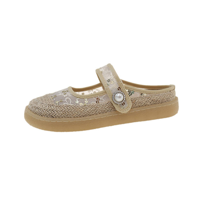 KLAOSD Quiet Abrasion Resistant Closed Toe Slippers Women's