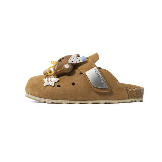 KILLWINNER Slip Resistant Abrasion Resistant Slip Resistant Abrasion Resistant Closed Toe Slippers Women's Brown