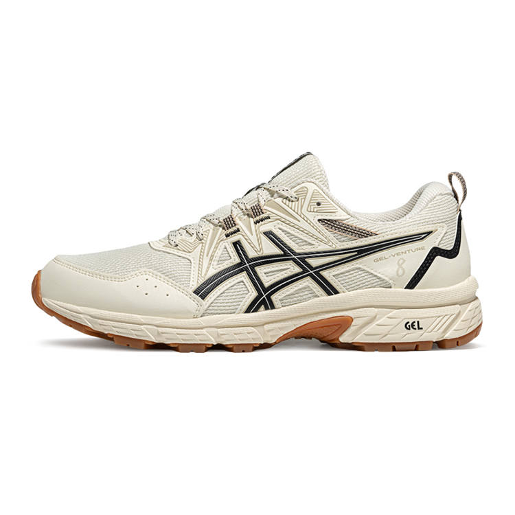 ASICS Gel Venture 8 Low top Casual Running Shoes Men's Ecru