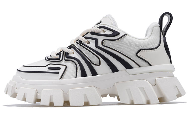 Palladium Chunky Sneakers Men's Low Top Black White