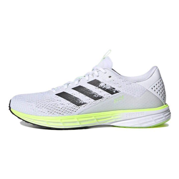 Adidas Adidas Breathable Fabric Breathable Low top Running Shoes Men's White