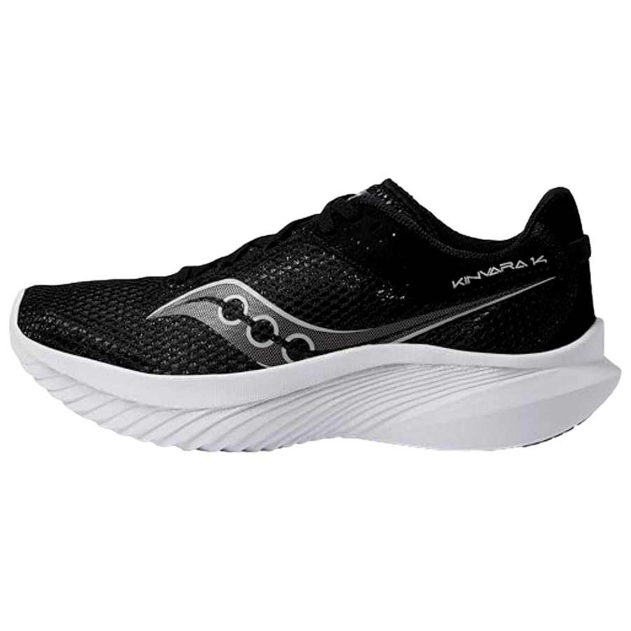 Saucony Kinvara Elite 14 Comfortable Mesh, Textile Cushioning Abrasion Resistant Low top Running Shoes Women's Black