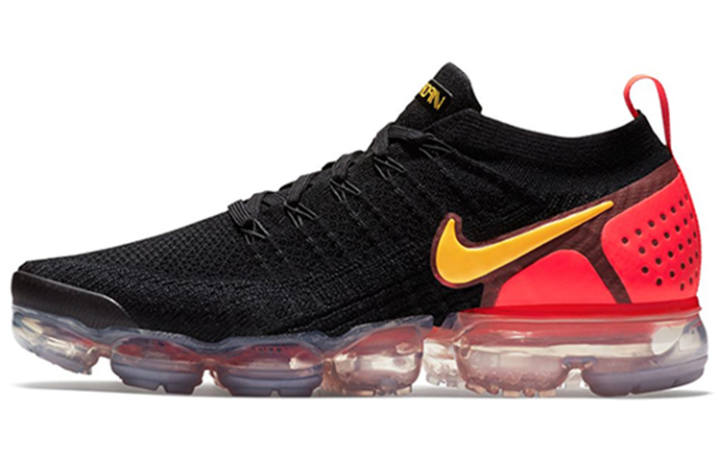 Nike Nike Air VaporMax 2 Black Laser Orange Total Crimson