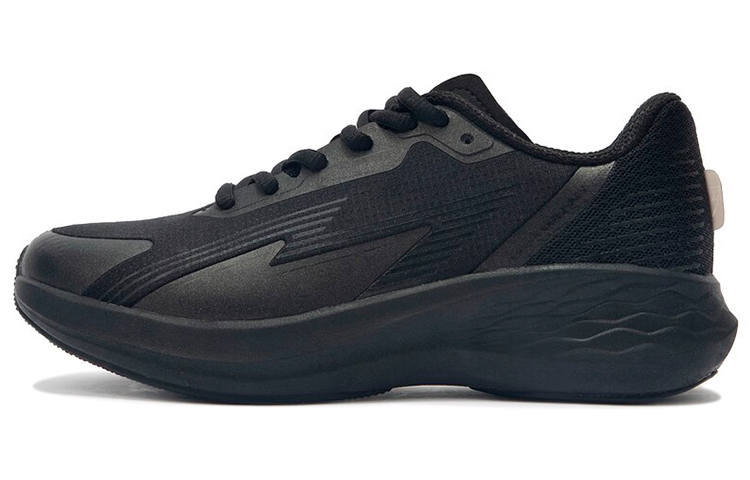 361° Flying Wing Breathable And Lightweight Low top Running Shoes Women's Obsidian Black