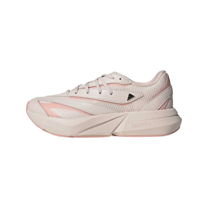 Adidas Adidas LIGHTBLAZE Textile, Synthetic Leather Cushioning Low top Rubber Casual Running Shoes Women's Pink Brown