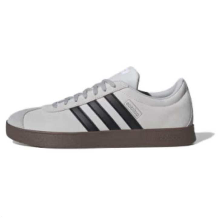 Adidas Adidas VL COURT 2.0 Low top Skateboard Shoes Unisex Gray Black Silver