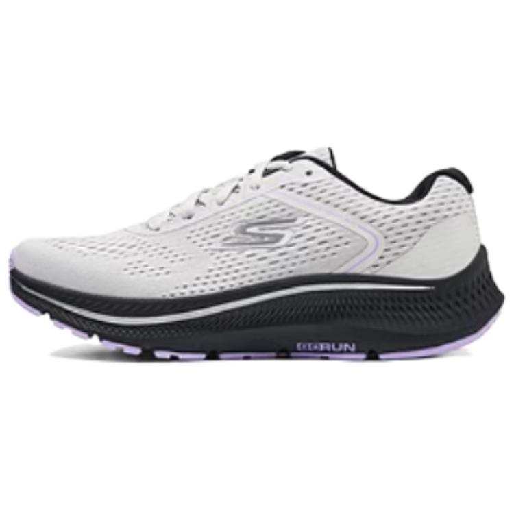 Skechers Go Run Consistent 2.0 Abrasion Resistant Low top Running Shoes Women's Black Gray
