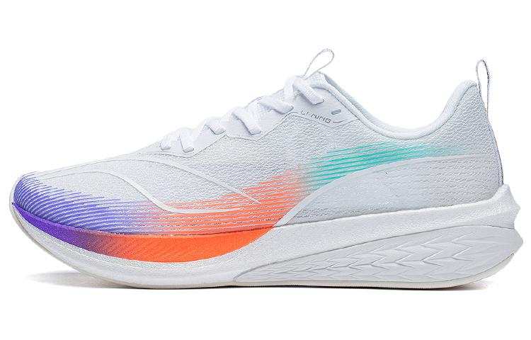 Li-Ning Li Ning Red Hare 6 Pro Slip Resistant, Abrasion Resistant, Breathable Low top Running Shoes Men's White