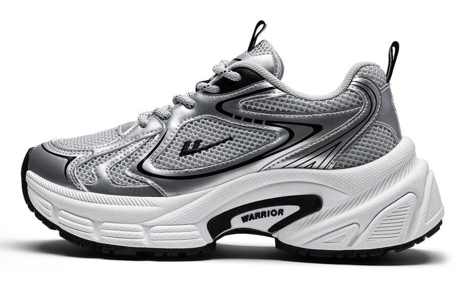 Warrior Slip Resistant, Abrasion Resistant, Height Increasing Low top Chunky Sneakers Women's