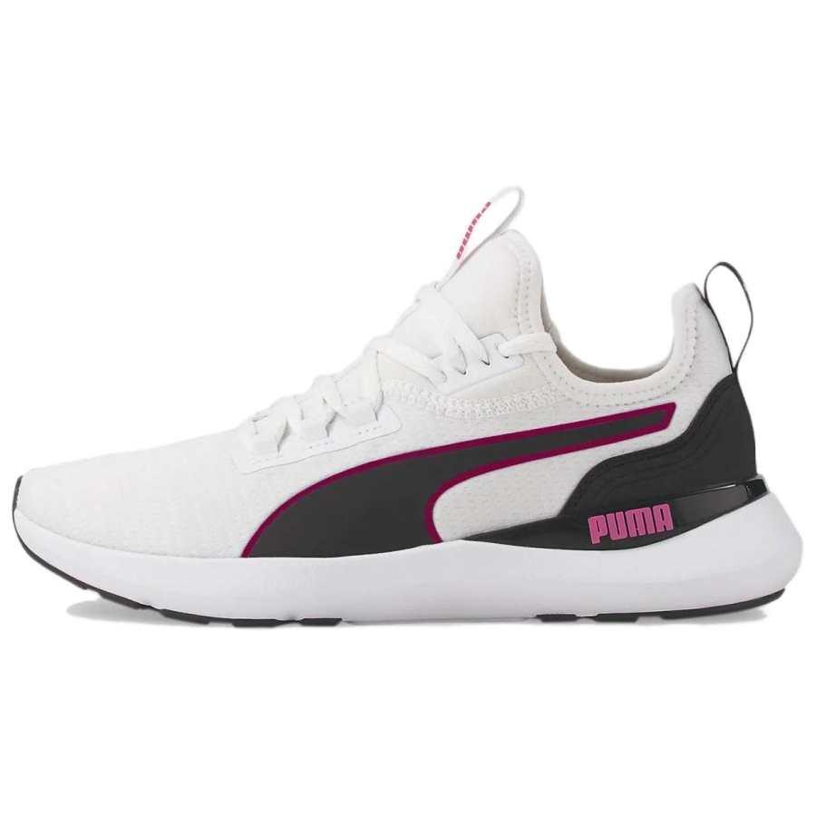 PUMA Slip Resistant Abrasion Resistant Slip Resistant Abrasion Resistant Low top Running Shoes Women's White Black