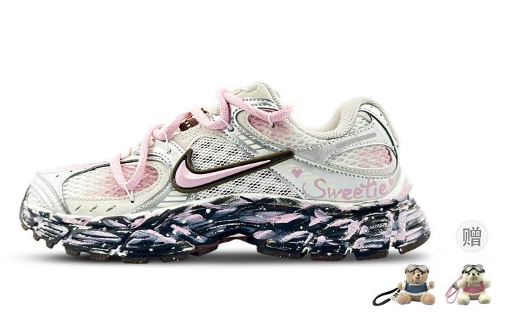 Nike Nike V5 RNR Low top Running Shoes Women's White Pink