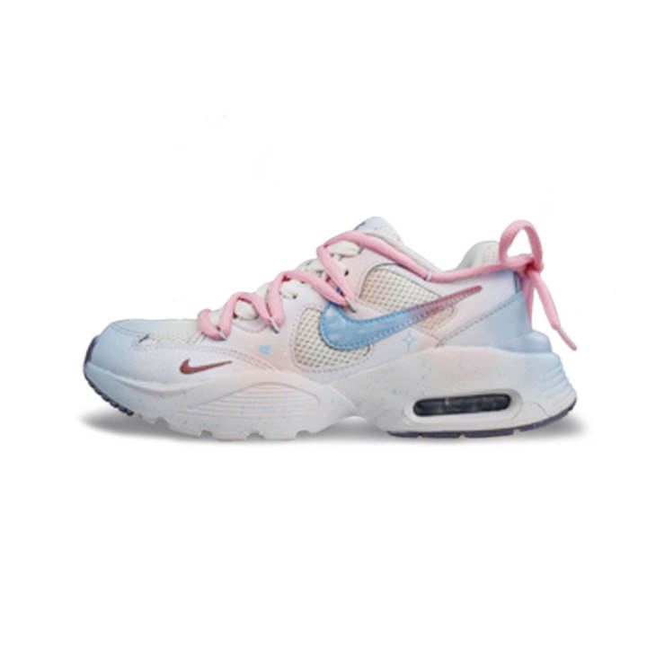 Nike Nike Air Max Fusion Slip Resistant Low top Casual Running Shoes Women's Light Blue