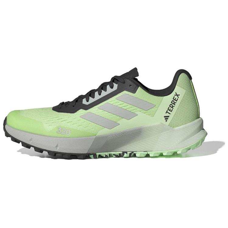 Adidas Adidas Terrex Agravic Flow 2.0 Abrasion Resistant Low top Running Shoes Unisex Green Black