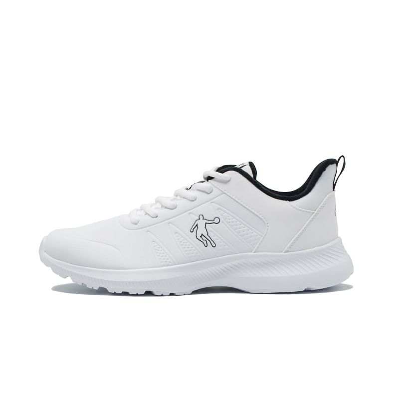 QIAODAN Lightweight Fleece Lined Leather Upper Cushioning Slip Resistant Abrasion Resistant Waterproof And Breathable