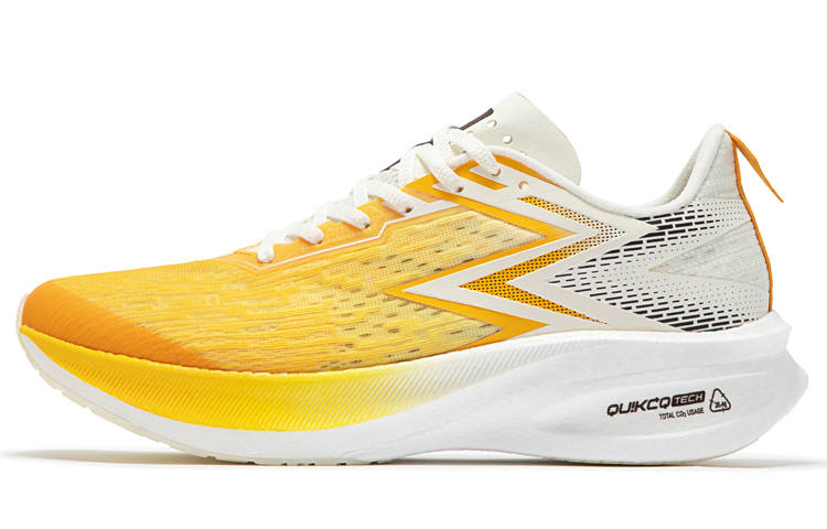 361° Flame ET Low top Running Shoes Unisex Yellow White
