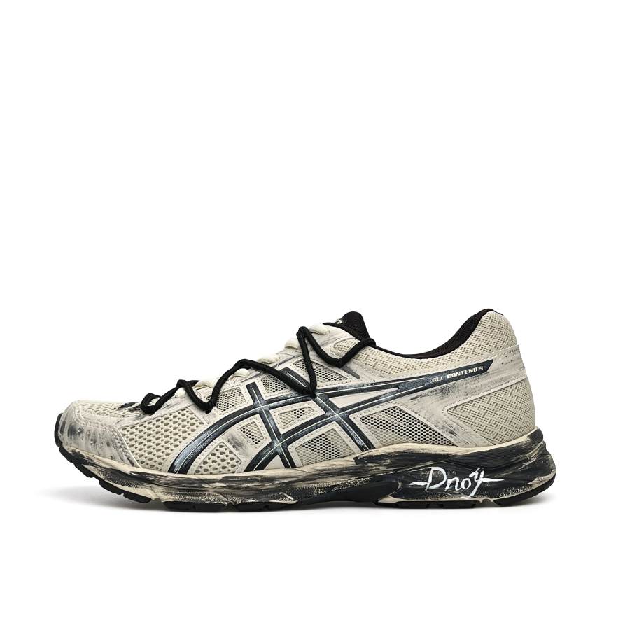 ASICS Gel Contend 4 Abrasion Resistant Lightweight Low top Running Shoes Unisex Black Brown
