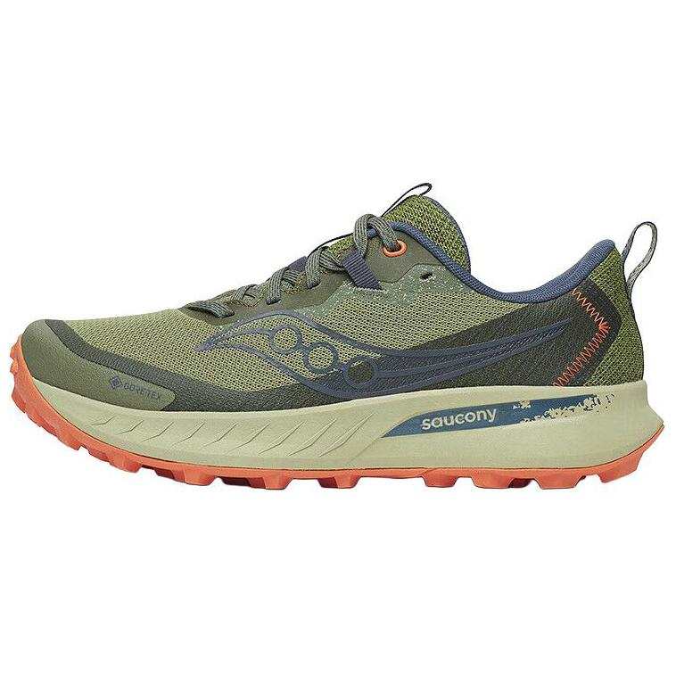 Saucony Peregrine Falcon 15 Cushioning Breathable Cushioning Breathable Low top Running Shoes Unisex Green