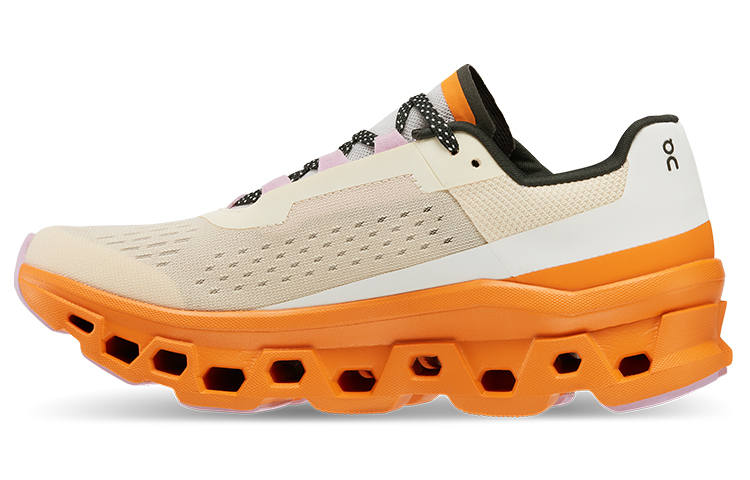 On On Cloudmonster Comfortable Fabric Cushioning Slip Resistant Abrasion Resistant