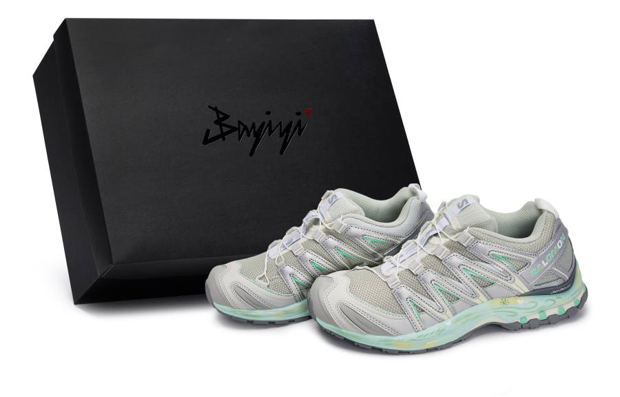 SALOMON XA PRO 3D 811 Manufacturing, Like A Spring Breeze, Special Shoe Box Abrasion Resistant Low top Outdoor Shoes